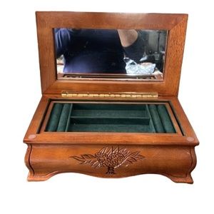 13x8 Light Oak Jewelry Box
